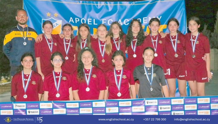 The English School Girls' Football Team Shines in Busy Easter Period